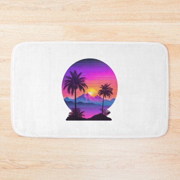 Item preview, Vaporwave Sunset (1262) designed and sold by WASjourney.
