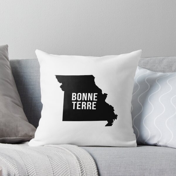 Item preview, Bonne Terre, Missouri Silhouette designed and sold by CartoCreative.