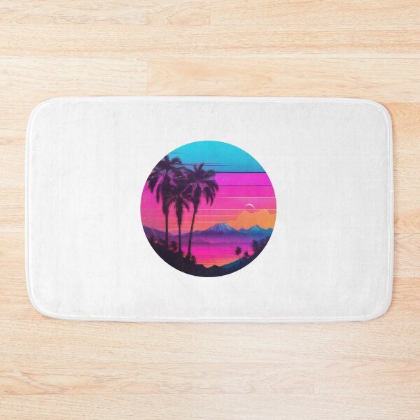 Item preview, Synthwave Mountain Sunset (1264) designed and sold by WASjourney.