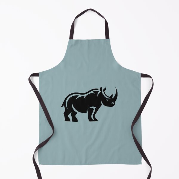 Item preview, Rhino Silhoutte, Wild Animals, Animal Silhoutte designed and sold by SnuggleSafari.