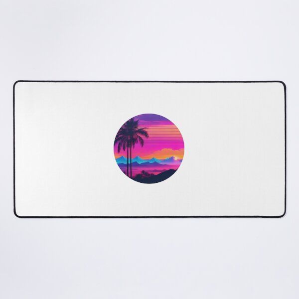 Item preview, Retro Vaporwave Sunset (1265) designed and sold by WASjourney.