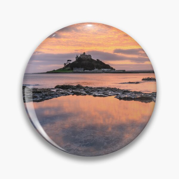 Item preview, Pool at sunset (St Michael's Mount) designed and sold by bitm2007.
