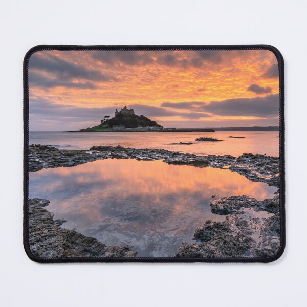 Item preview, Pool at sunset (St Michael's Mount) designed and sold by bitm2007.