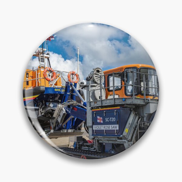 Item preview, Rhyl Lifeboat Launching  designed and sold by AJEvans.