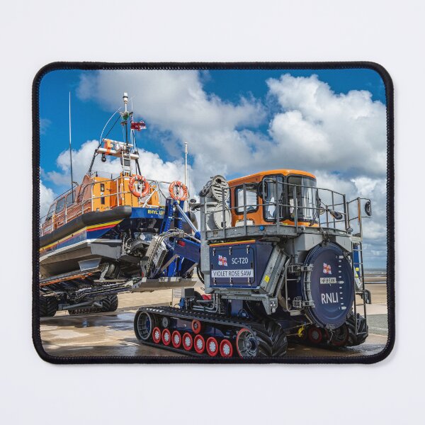 Item preview, Rhyl Lifeboat Launching  designed and sold by AJEvans.