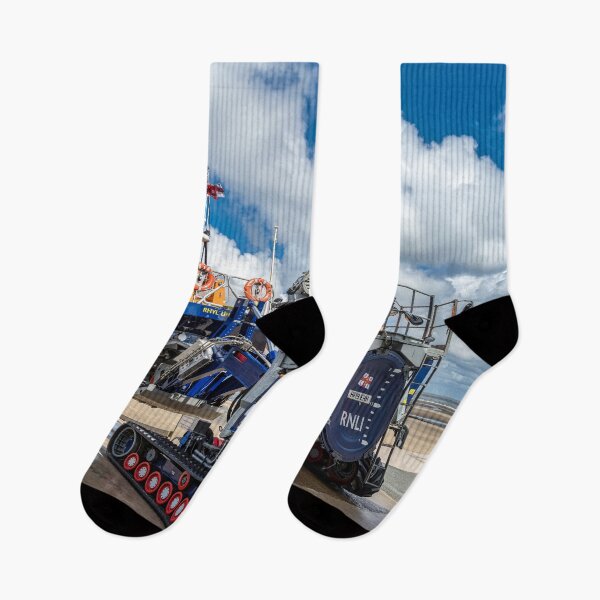 Item preview, Rhyl Lifeboat Launching  designed and sold by AJEvans.