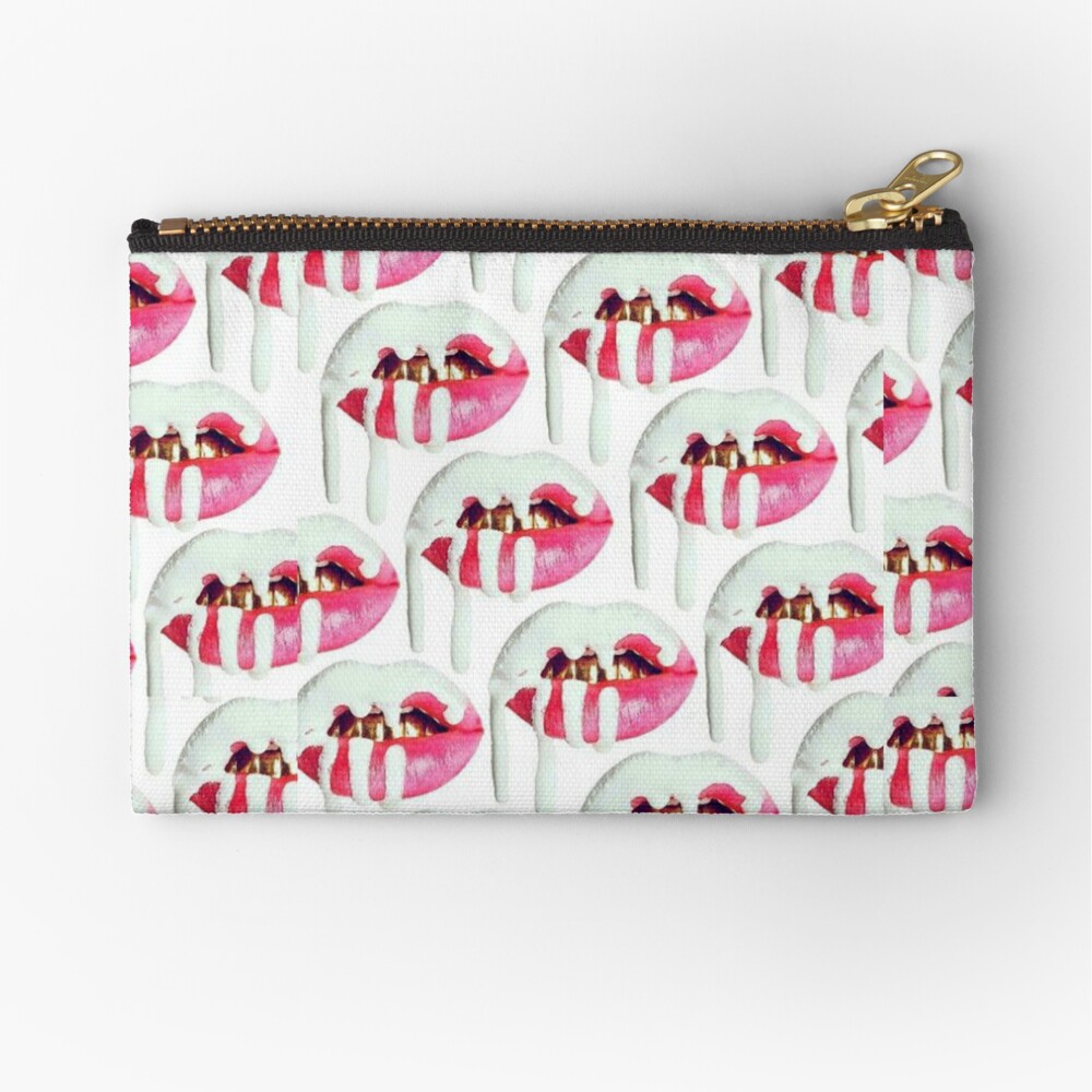 Kylie Jenner Lips Zipper Pouch