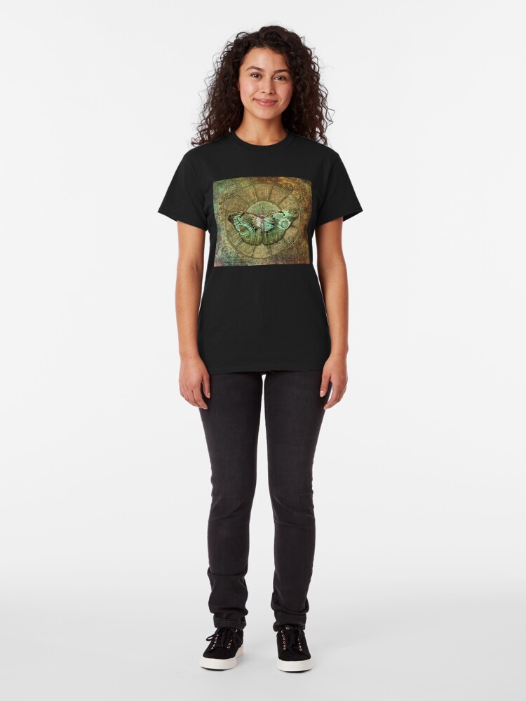 Alternate view of Steampunk Butterfly Classic T-Shirt