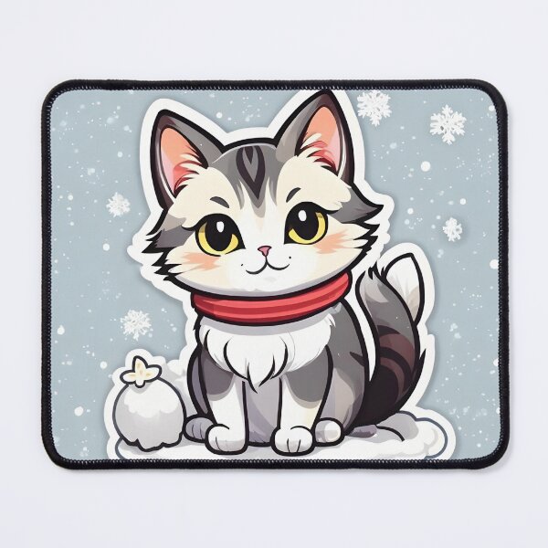 Item preview, funny cat designed and sold by USA STICKER CLUB .