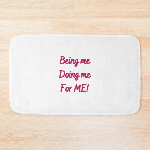 Item preview, Being me, Doing me, For ME! - inspirational designs designed and sold by Happier-Futures.