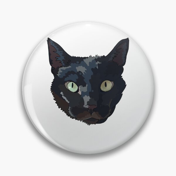 Item preview, Pyxis the black cat designed and sold by Emmakamerer.