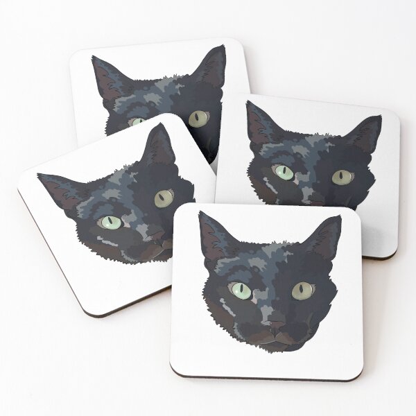 Item preview, Pyxis the black cat designed and sold by Emmakamerer.