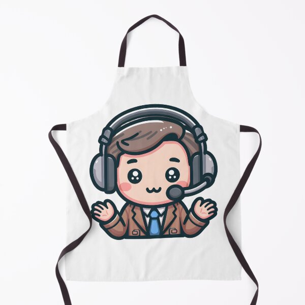 Item preview, Kawaii Journalist: A Pair Of Headphones designed and sold by CanvasCutie.