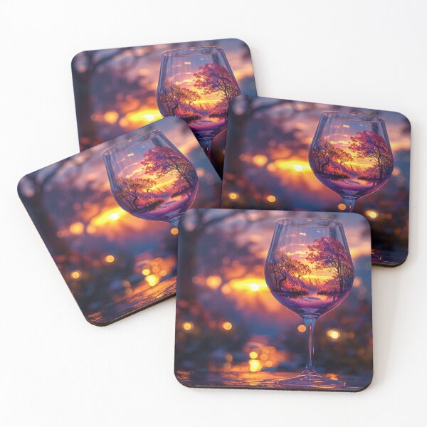 Item preview, Twilight Sip: Enchanted Forest Vista designed and sold by Smart Art 42.