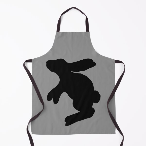 Item preview, Black Silhouette of a Floppy Ear Bunny designed and sold by CheriesArt.