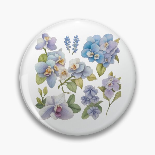 Item preview, Charming Watercolor Flower Stickers (1276) designed and sold by WASjourney.