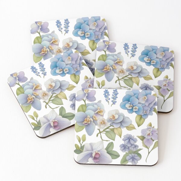 Item preview, Charming Watercolor Flower Stickers (1276) designed and sold by WASjourney.