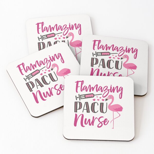 Item preview, PACU Nurse Post Anesthesia Care Unit Flamingo  designed and sold by jaygo.