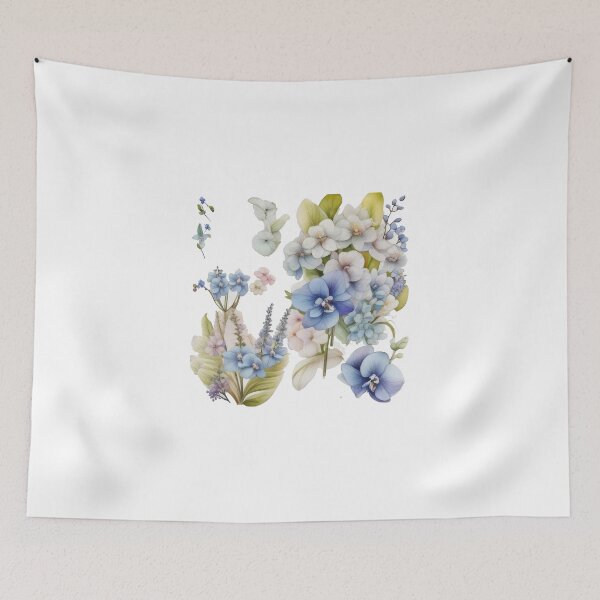Item preview, Watercolor Flower Stickers (1277) designed and sold by WASjourney.