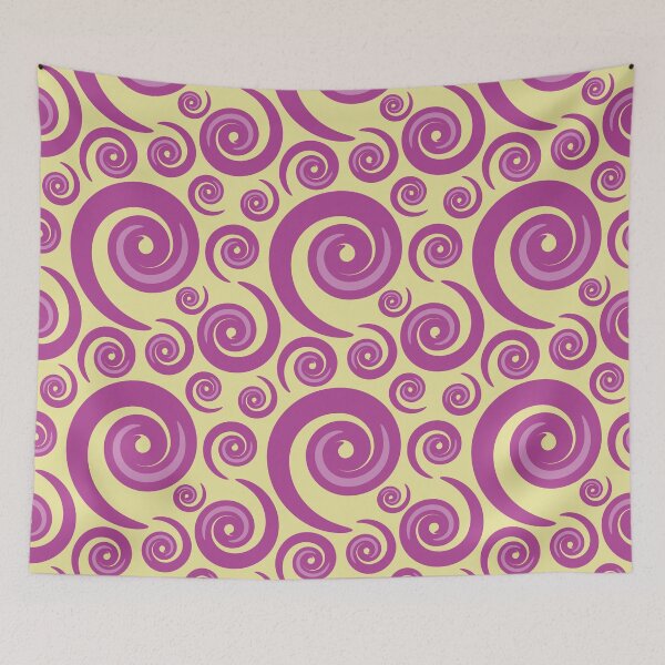 Item preview, Hot Pink Twirl Pattern designed and sold by Printable-Cutie.