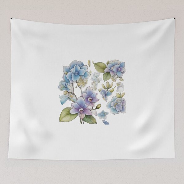 Item preview, Adorable Watercolor Flower Stickers (1278) designed and sold by WASjourney.