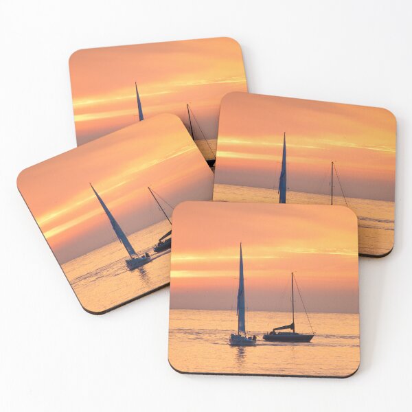 Item preview, yachts at sunset designed and sold by Tereza Pilar  Art.