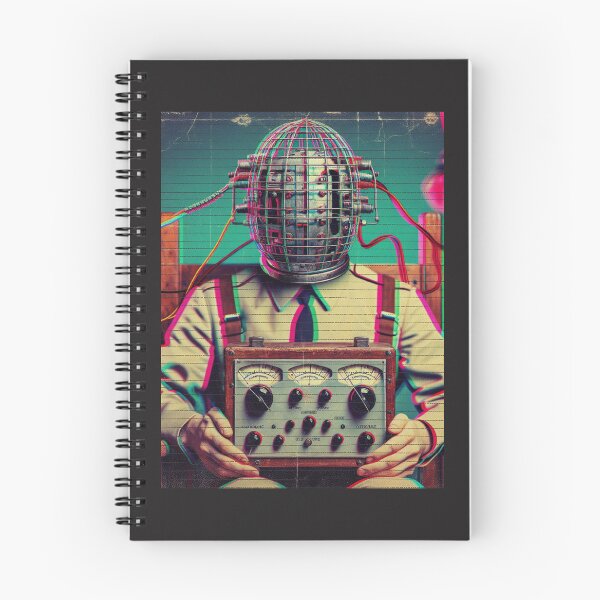 Item preview, 3D Glitch Retro Cyborg designed and sold by Mlaniel.