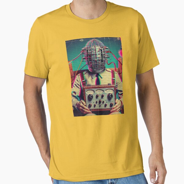 Item preview, 3D Glitch Retro Cyborg designed and sold by Mlaniel.