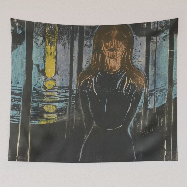 Item preview, Edvard Munch - Summernight. The Voice (1896)  designed and sold by Onodera.