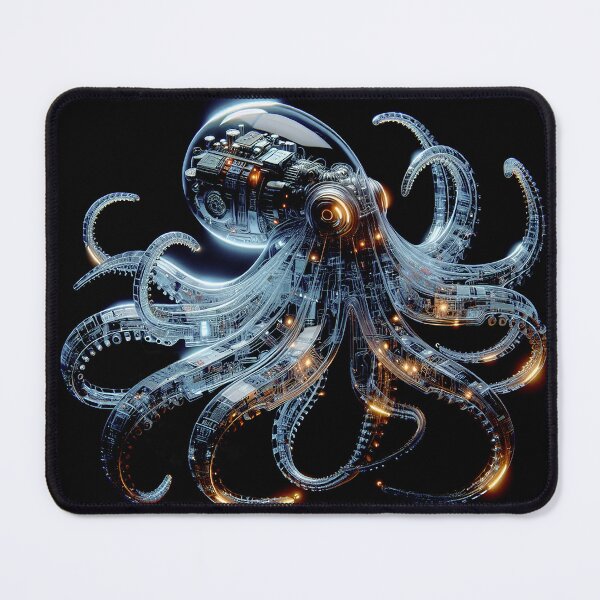 Item preview, Cyberpunk Iron Octopus designed and sold by zzz888.
