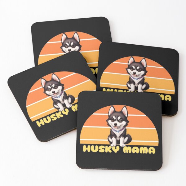 Item preview, Adorable Husky Mama Retro Design designed and sold by TGAL2.