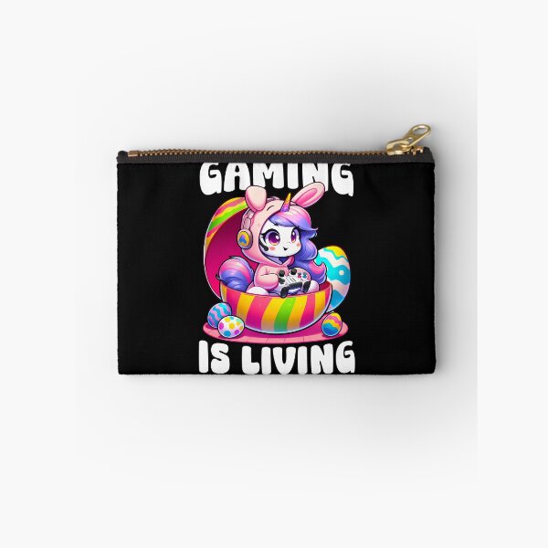 Item preview, Unicorn Girls kids Gamer Funny Video Game Bunny Easter Day designed and sold by JUSTBEELEGANT.