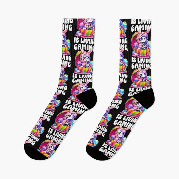 Item preview, Unicorn Girls kids Gamer Funny Video Game Bunny Easter Day designed and sold by JUSTBEELEGANT.
