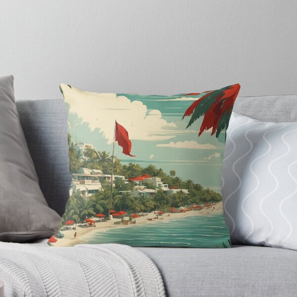 Item preview, Isla Mujeres Quintana Roo Magic Town Mexico Vintage Travel Tourism Poster  designed and sold by TravelersGems.