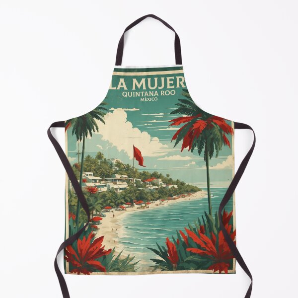 Item preview, Isla Mujeres Quintana Roo Magic Town Mexico Vintage Travel Tourism Poster  designed and sold by TravelersGems.