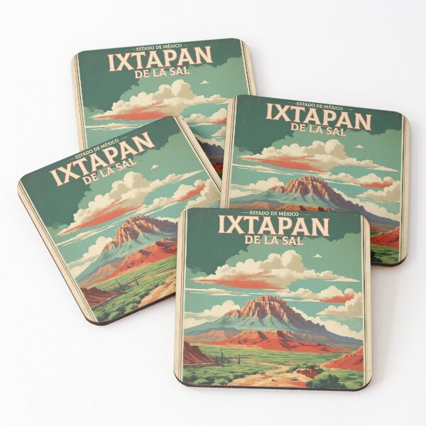 Item preview, Ixtapan de la Sal Estado de Mexico Magic Town Vintage Travel Tourism Poster  designed and sold by TravelersGems.