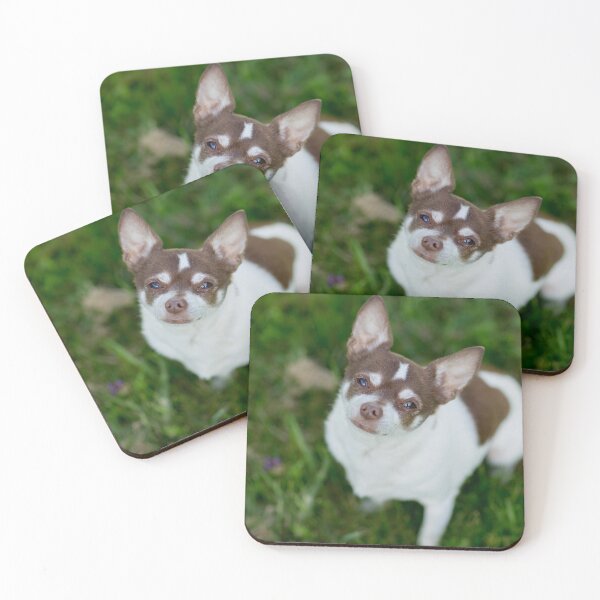 Item preview, Brown Chihuahua Dog at the Green Field designed and sold by VanGaldo.