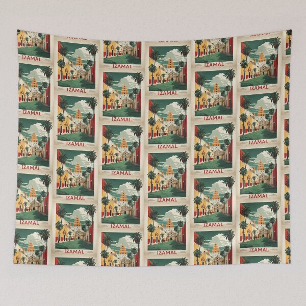 Item preview, Izamal Yucatán Pueblo Mágico México Viajes Vintage Turismo Póster designed and sold by TravelersGems.
