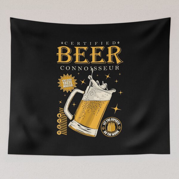 Item preview, Certified Beer Connoiseur designed and sold by sachpica.