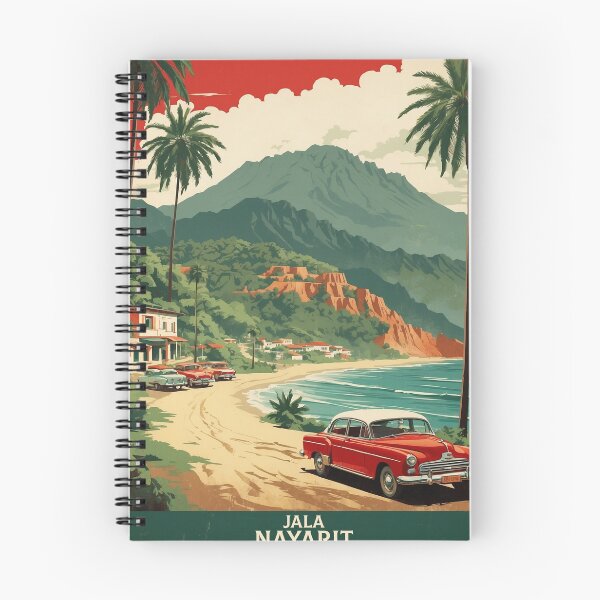 Item preview, Jala Nayarit Magic Town Vintage Travel Tourism Poster  designed and sold by TravelersGems.