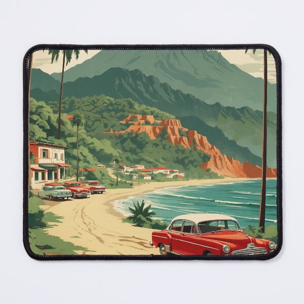 Item preview, Jala Nayarit Magic Town Vintage Travel Tourism Poster designed and sold by TravelersGems.