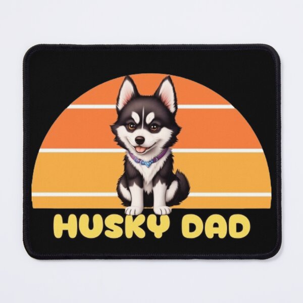 Item preview, Adorable Husky Dad Retro Design designed and sold by TGAL2.