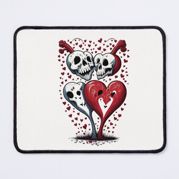 Item preview, Skulls & Bones Heart designed and sold by Digiheart.