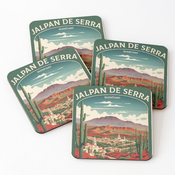 Item preview, Jalpan de Serra Queretaro Magic Town Vintage Travel Tourism Poster  designed and sold by TravelersGems.