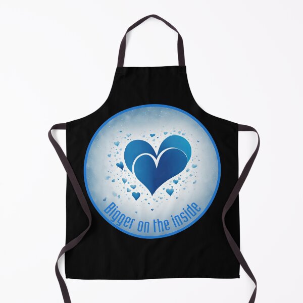 Item preview, Bigger on the Inside with Two Blue Hearts designed and sold by TreetopStudios.