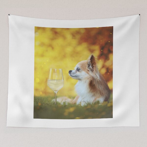 Item preview, Chihuahua Dog Having Picnic designed and sold by VanGaldo.