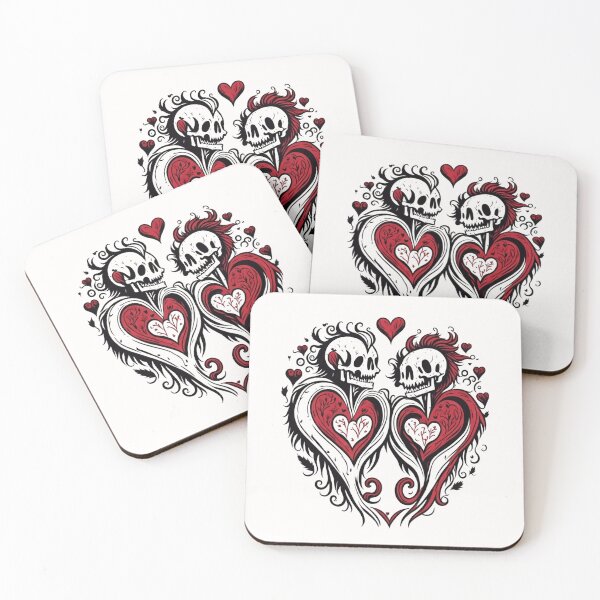 Item preview, Skulls Heart designed and sold by Digiheart.