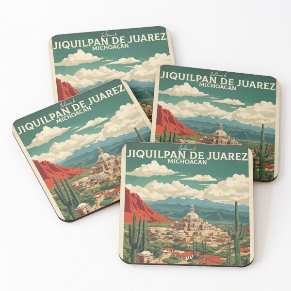 Item preview, Jiquilpan de Juarez Michoacan Magic Town Vintage Travel Tourism Poster  designed and sold by TravelersGems.