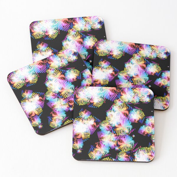 Item preview, rainbow wavy cubes designed and sold by Alphameter.