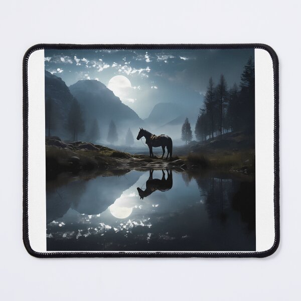 Item preview, Midnight - Horse at Dawn designed and sold by EquestrianImperium.